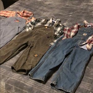 3 kids outfits size 4 and 4/5